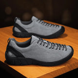 Men's Shoes Genuine Leather Outdoor Non-slip Sneakers Breathable Large Size Casual Shoes Fashion Flats Boat Shoes Men