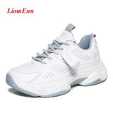 White Sneakers Women Sport Casual Shoes Flat Platform 2021 Running Female Vulcanized Tennis Shoe chaussures Basket