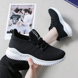Sneakers Female Students 2021 Spring Summer New Women's Shoes Korean Fashion Running White Shoe Breathable Mesh Shoes