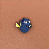 Sale 1pc Animals PVC Shoe Charms Shoe Buckle Accessories Cute Pug Face Shoe Decoration for croc jibz Kid's Party