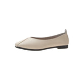 And Autumn New Korean Version Of The Square Bottom Of The Flat Bottom Single Shoes Female Harajuku Student Bean Shoes Shallow Lazy