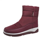 Thicken Warm Waterproof Snow Boots Women Long Plush Platform Ankle Boot Woman Winter 2023 Non Slip Cotton Padded