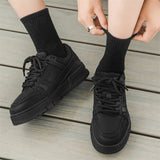Breakj China-Fashion Niche Design Men's Shoes Black Lovers Platform Shoes Ins Versatile Men And Women's Casual Shoes