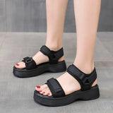 Open Toe Flats Platform Sport Women Sandals Shoes Summer Designer Casual Walking Shoes Slippers Fad Beach Zapatos