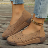 Breakj And Summer 2024 New Leather Shoes Korean Version Of The Fashion Thick-Soled Rocking Shoes Women's Singles Mother Shoes Casual Women's