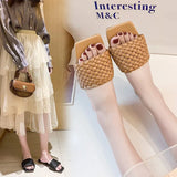 Women Wear Light Women's Sandals, Korean Version Of Lazybones, Sandals On The Braided Ribbon Of 2023
