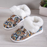 Autumn And Winter New Cloth Cotton Shoes Leisure Snow Shoes Low-Top Velveteen Women's Cotton Shoes Large-Size