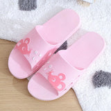 new household bathroom slippers women's summer antiskid men's home plastic soft bottom bath couple women's