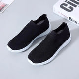women's sneakers Vulcanized Shoes Sock Sneakers Women Slip On Flat Shoes Women Plus Size Loafers ladies shoes