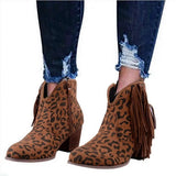 Rivet High Top Cowboy Boots Retro Pu Leather Women's Boots Pointed Long Boots Roman Style Female Boots Autumn