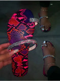 Women Flip Flops Shoes Slippers Gemstone Rhinestones Shoes Sandals Ladies Slides Wild Diamond Slippers chanclas