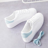 Breakj New Small White Shoes Female Korean Version Of Students With Flat Shoes Flat Sports Leisure Round Head Flat Women's Single