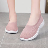 Women Shoes Women Flats Shoes 2022 Soft Color Slip On Flat Shoes Ballet Flats Comfortable Ladies Shoe Mesh Zapatos