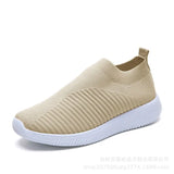 Breakj Large-Size Women's Shoes Autumn Lazy Shoes One Foot Pedal Women Breathable Sports Low-Help Casual Shoes Single