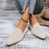 Breakj Summer New Large-Size Tip Flat-Soled Single Shoes Women's Shallow Sports Style Casual