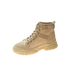 Boots for Women Shoes Female British Style Flat Platform Ankle Boots Motorcycle Boot Feminine Work