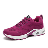 Shoes Hot New Mesh Women's shoes Breathable Knit Ladies Mix Colors Sneakers Soft Platform Slip On