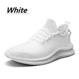 Sneakers Lightweight Men Casual Shoes Breathable Male Footwear Lace Up Walking Shoe Sport Running Sneaker Plus