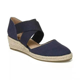 Women Sandals Summer Fashion Solid Color Espadrilles Casual Cross Belt Casual Wedge Sandal Fashion Outdoor Beach Ladies