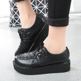 2020 Women Flats Lace Up Platform Shoes Autumn Women Shoes Suede Ladies Shoes Plus Size 41 Female Shoes Free