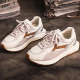 Quality Women's Chunky Sneakers 2021 Spring New Fashion Casual Shoes Luxury Brand Stylish Shoe3s Girls Trendy
