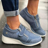 Women's Shoes Fall 2023 New Plus Size Rhinestone Casual Shoes Platform Plus Size