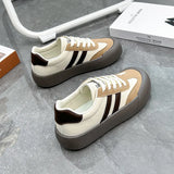 Breakj Korean Version Of Forrest Gump Shoes Women's Spring 2024 New Student Running Sneakers Versatile Small White Shoes Women's Singles