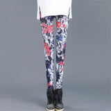 Printed Leggins Elastic Fitness Leggings Sexy Pants Women Push Up Trousers Summer Gym Sports