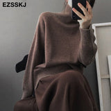 sweaters warm sweater oversize female women's turtleneck 2020 Autumn Winter women's wool sweater women's jumper pull