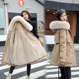Fashion Winter Jacket Thick Warm Short Parkas Women Winter Coat Elegant 8 Colors Cotton Hooded Jackets Female