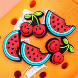 Various Fruit Designer Shoe Charms 5pcs/lot Croc Buckle Accessories Luxury Clog Jewelry Decorations Gift Preferred