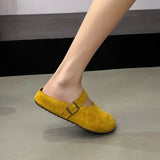 Breakj But Timeless Shallow Single Shoes Women Soft Flat Bottom Pregnant Women Anti-Slip Grandmother Shoes Casual Commute Wearing Ballet