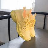 Women Shoes Spring Summer Light Breathable 2021 Lace up Female Vulcanized Shoes Casual Autumn Woman Flats Yellow