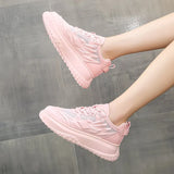 Increasing Brand Design Chunky Sneakers 2021 Spring Women Casual Shoes Fashion Thick Sole Sport Shoes Comfortable
