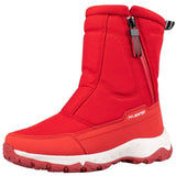Women Snowboots Women's Winter Shoes Couple Snow Boots Ankle Boots Canvas Plush Boots Zipper Platform Boots Botas