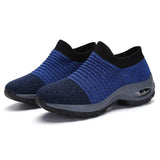 Women Sneakers Running Shoes Sports Shoes Breathable Mesh Comfortable Platform Shoes Air Cushion Sneaker