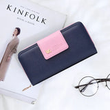 Women Leather Wallet Women's Clutch Bag Hasp Wallet Zipper Long Purses Card Holder High Quality Bolsa