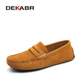 Brand Fashion Summer Style Soft Moccasins Men Loafers High Quality Genuine Leather Shoes Men Flats Gommino Driving