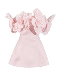 Dress Woman Spring 2025 New Temperament Elegant Sleeveless Brass Three-Dimensional Flower A-Word Dress