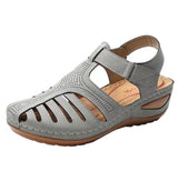Breakj Sandals Women's Thick-Soled Summer Hole Shoes Slopes And Thick-Soled Large-Size Octight Fish