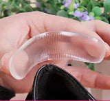 After The Thread High-heeled Shoes Posted Thickening Silica Gel Transparent Foot Shoes Rearfoot