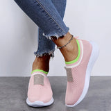 Casual Shoes Fashion Breathable Walking Mesh Flat Shoes Sneakers Women 2021 Tenis Feminino Pink Black Shoes
