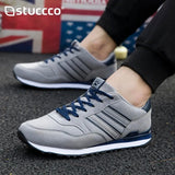 Arrival 2021 Leather Men Causal Shoes Male Spring Men Light Sneakers Lac-up Flats Breathable Outdoors Mens Gym Shoes Size