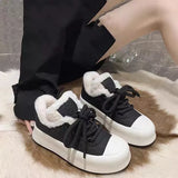 Breakj Hot Style Boken Shoes Female Small White Shoes Classic Hariku Wind Comfortable Thick Bottom Small Girl Hot