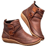 Breakj Women's Shoes 2023 British Style Workwear Shoes Martin Boots Ladies Large Size Short Boots Women's Fashion Casual Shoes Women