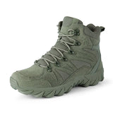 Breakj Spring And Summer Thick-Soled Cross-Country Boots High-Top Military Boots Men's Outdoor Sneakers Leisure Shoes Hiking
