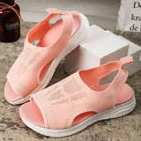 shoes for women Sport Sandals Washable Slingback Orthopedic Slide Women Platform Sandals Soft Wedges Shoe Casual