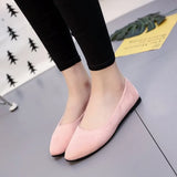 Breakj Code 2025 New Large-Size Single-Shoe Korean Version Of Soft Soles Of The Women's Shoes Flat-Soled Women's Bean
