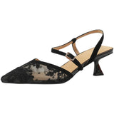 Women Pointed Toed Sandals 2023 Summer Woman Sexy Thin High Heels New Ladies Elegant Pumps Female Shallow Party