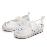 Breakj Embroidered Shoes Girls 'National Style Shoes Performance Shoes Children's Cloth Shoes Ancient Style Han Shoes Performance Ancient Costume